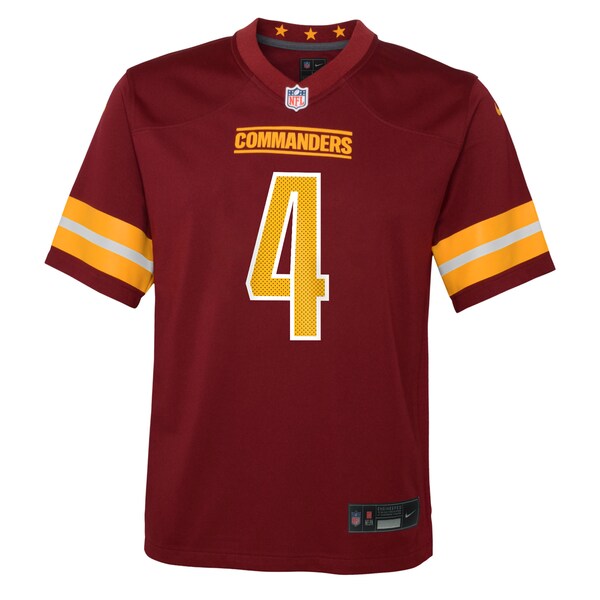 Frankie Luvu Washington Commanders Nike Youth Team Game Jersey - Burgundy - Image 2