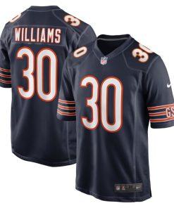 Joejuan Williams Chicago Bears Nike  Game Jersey -  Navy