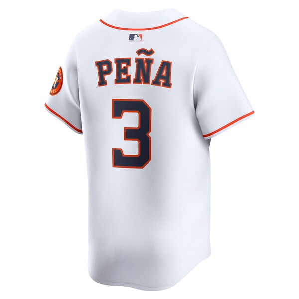 Jeremy Pe?a Houston Astros Nike Home Limited Player Jersey - White - Image 3