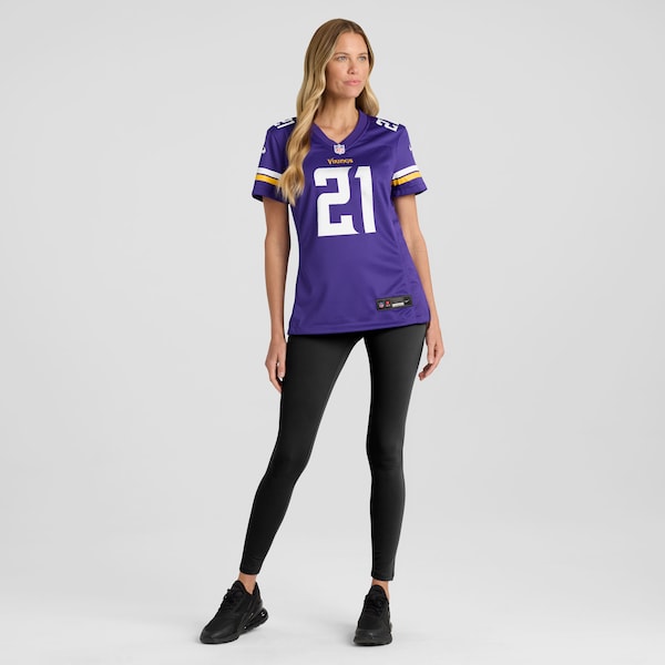 Jeff Okudah Minnesota Vikings Nike Women's Team Game Jersey - Purple - Image 4