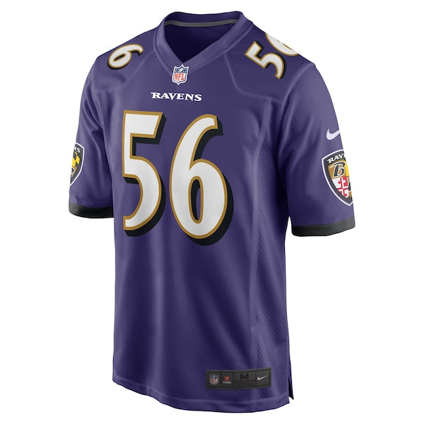Deion Jennings Baltimore Ravens Nike Team Game Jersey - Purple - Image 2