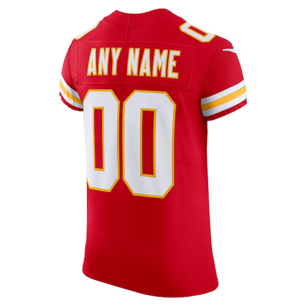 Kansas City Chiefs Nike Vapor F.U.S.E. Elite Custom Jersey - Red - Image 3