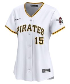 Alternative view of Oneil Cruz Pittsburgh Pirates Nike Women's Home Limited Player Jersey - White