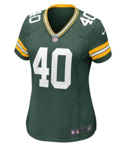 Alternative view of LJ Davis Green Bay Packers Nike Women's  Game Jersey -  Green