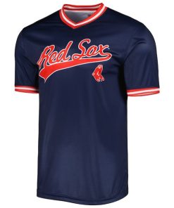 Alternative view of Boston Red Sox Stitches Cooperstown Collection Team Jersey - Navy