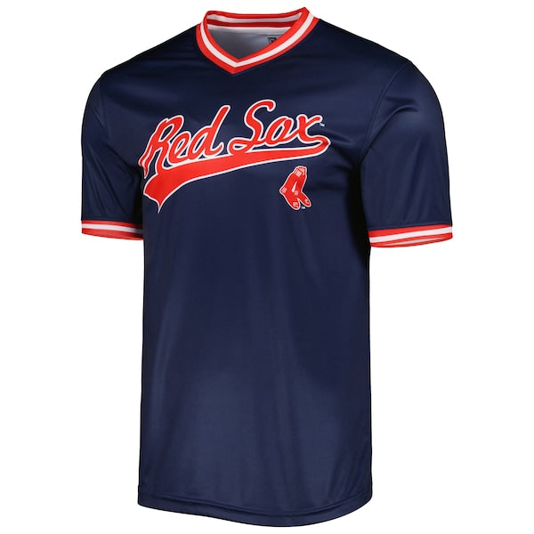 Boston Red Sox Stitches Cooperstown Collection Team Jersey - Navy - Image 2