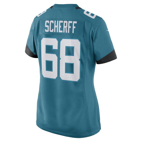 Brandon Scherff Jacksonville Jaguars Nike Women's Game Player Jersey - Teal - Image 3