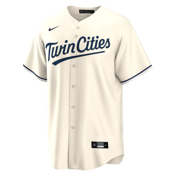 Minnesota Twins Nike Alternate Replica Team Jersey - Cream - Image 2