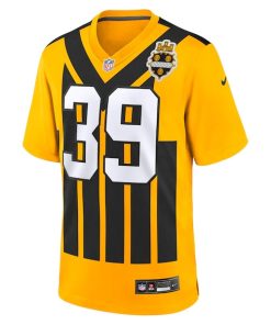 Alternative view of Minkah Fitzpatrick Pittsburgh Steelers Nike Alternate Game Jersey - Gold
