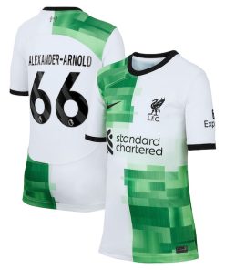 Trent Alexander-Arnold Liverpool Nike Youth 2023/24 Away Replica Player Jersey - White
