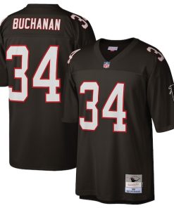 Ray Buchanan Atlanta Falcons Retired Player Legacy Replica Jersey - Black