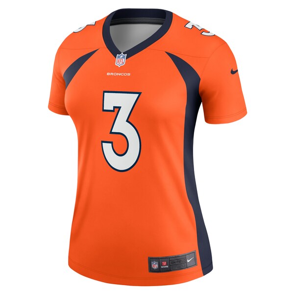 Russell Wilson Denver Broncos Nike Women's Alternate Legend Jersey - Orange - Image 2