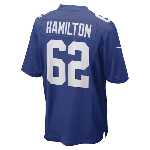 Devery Hamilton New York Giants Nike Game Player Jersey - Royal - Image 3