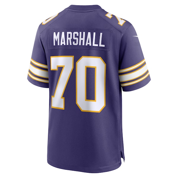 Jim Marshall Minnesota Vikings Nike Classic Retired Player Jersey - Purple - Image 3