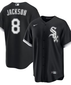 Bo Jackson Chicago White Sox Nike Alternate Cooperstown Collection Replica Player Jersey - Black