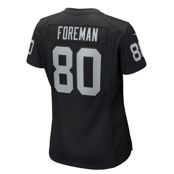 Jeff Foreman Las Vegas Raiders Nike Women's Game Jersey - Black - Image 4
