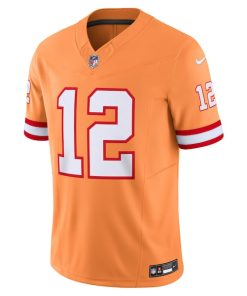 Alternative view of Tom Brady Tampa Bay Buccaneers Nike Vapor F.U.S.E. Limited Jersey - Orange