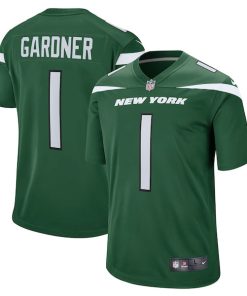 Ahmad Sauce Gardner New York Jets Nike Player Game Jersey - Green