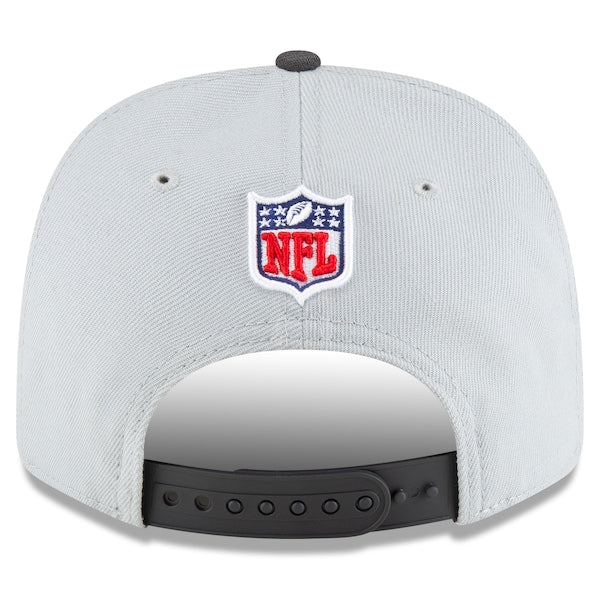 Philadelphia Eagles New Era Super Bowl LIX Champions Locker Room Trophy Collection 9SEVENTY Rope Adjustable Hat - Gray/Charcoal - Image 4