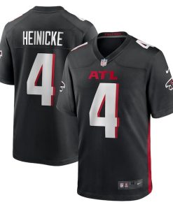 Taylor Heinicke Atlanta Falcons Nike Game Player Jersey - Black