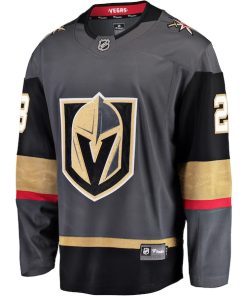 Alternative view of William Carrier Vegas Golden Knights Alternate Breakaway Player Jersey - Gray