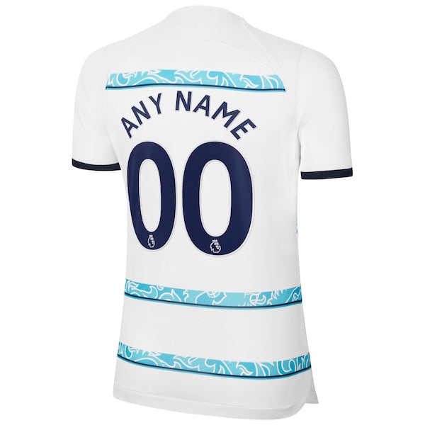 Chelsea Nike Women's 2022/23 Away Breathe Stadium Custom Replica Jersey - White - Image 3