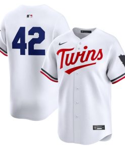 Minnesota Twins Nike 2024 Jackie Robinson Day Home Limited Jersey?¨C White