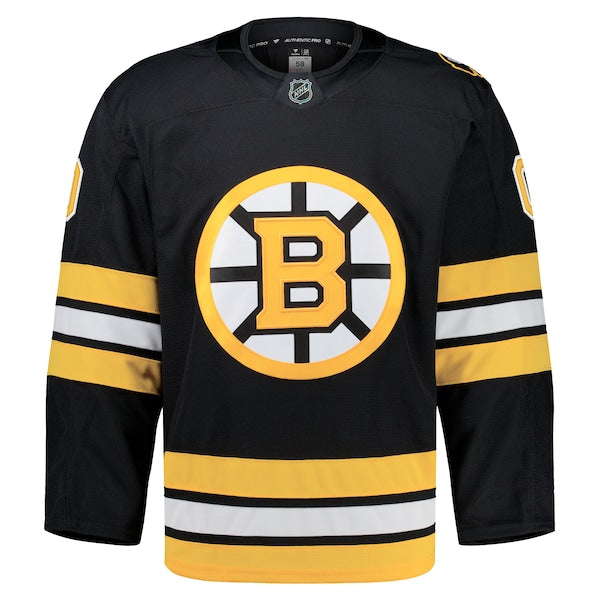 Boston Bruins Home Authentic Pro Custom Jersey - Black - Image 2
