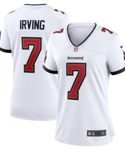 Bucky Irving Tampa Bay Buccaneers Nike Women's Game Jersey -  White/Red/Pewter