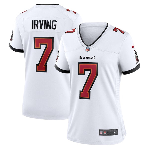 Bucky Irving Tampa Bay Buccaneers Nike Women's Game Jersey - White/Red/Pewter