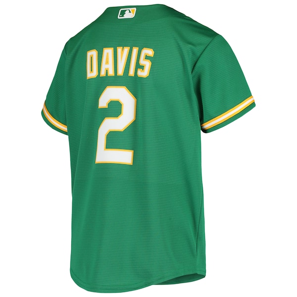 Khris Davis Oakland Athletics Nike Youth Alternate Replica Jersey - Green - Image 3