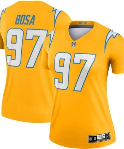 Joey Bosa Los Angeles Chargers Nike Women's Inverted Legend Jersey - Gold