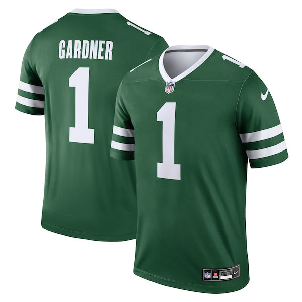 Ahmad Sauce Gardner New York Jets Nike Legend Jersey - Legacy Green - Image 2