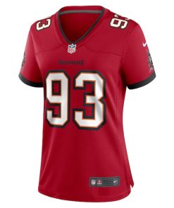 Alternative view of Eric Banks Tampa Bay Buccaneers Nike Women's  Game Jersey -  Red
