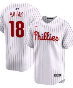 Johan Rojas Philadelphia Phillies Nike Home Limited Player Jersey - White