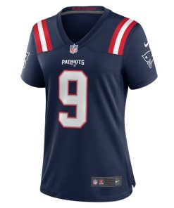Alternative view of Kayshon Boutte New England Patriots Nike Women's  Game Jersey -  Navy