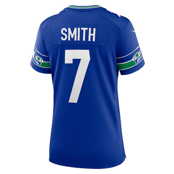 Geno Smith Seattle Seahawks Nike Women's Player Jersey - Royal/Navy - Image 4