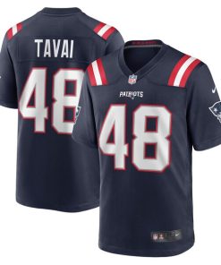 Jahlani Tavai New England Patriots Nike Game Player Jersey - Navy