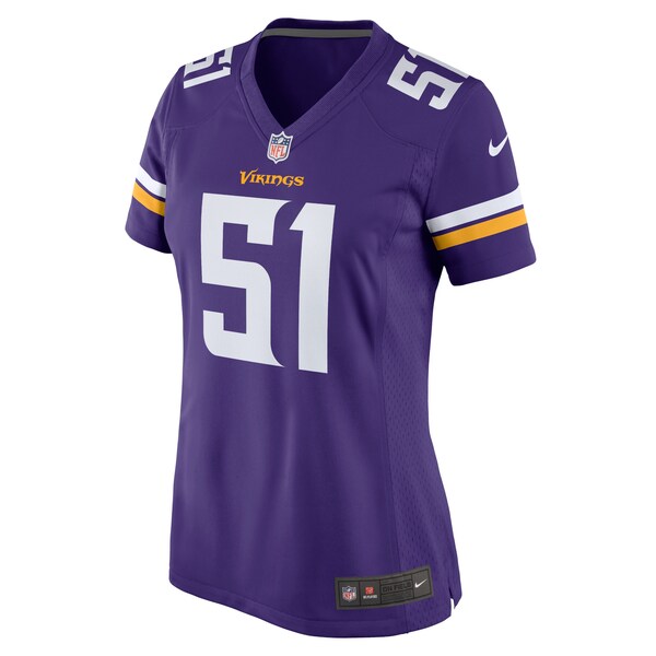 Benton Whitley Minnesota Vikings Nike Women's Home Game Player Jersey - Purple - Image 2