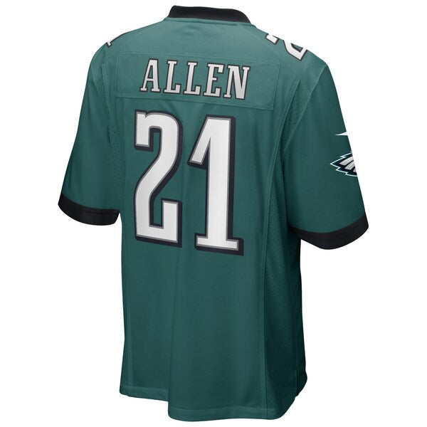 Eric Allen Philadelphia Eagles Nike Game Retired Player Jersey - Midnight Green - Image 3