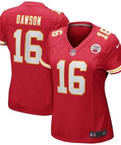 Len Dawson Kansas City Chiefs Nike Women's Game Retired Player Jersey - Red