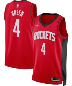 Jalen Green Houston Rockets Nike Unisex Swingman Jersey - Icon Edition - Red