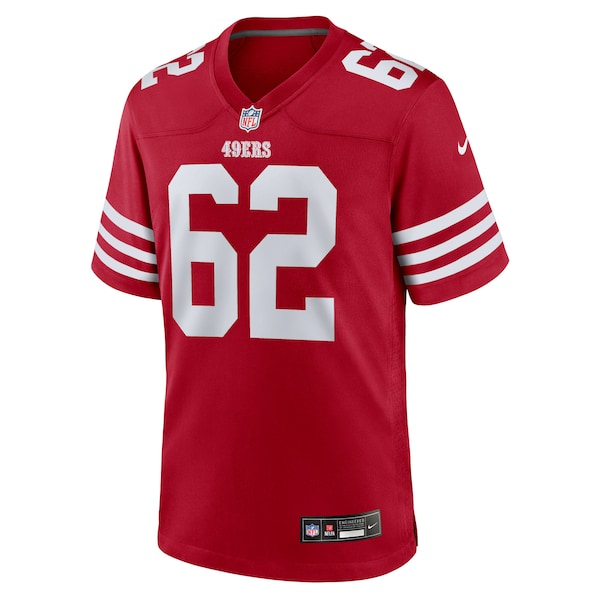 Austen Pleasants San Francisco 49ers Nike Team Game Jersey - Scarlet - Image 2