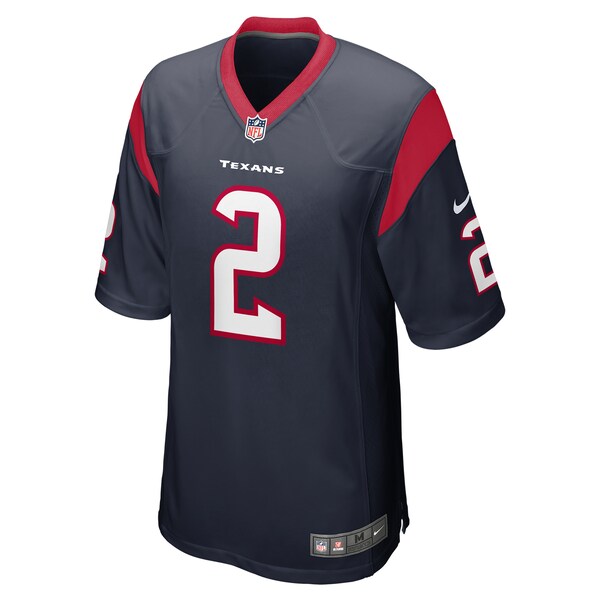Robert Woods Houston Texans Nike Game Jersey - Navy - Image 2