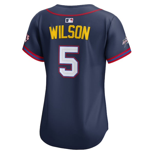 Jacob Wilson American League Nike Women's 2025 All-Star Edition Limited Player Jersey - Navy - Image 3