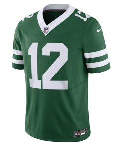 Alternative view of Joe Namath New York Jets Nike Vapor F.U.S.E. Limited Jersey - Legacy Green