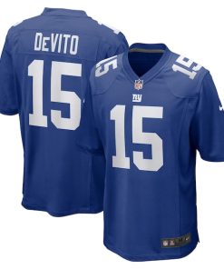 Tommy DeVito New York Giants Nike Player Game Jersey - Royal