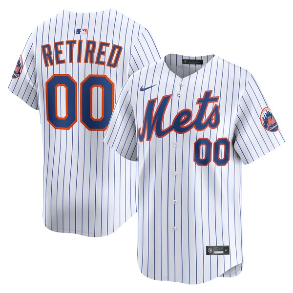 New York Mets Nike Home Limited Pick-A-Player Retired Roster Jersey - White