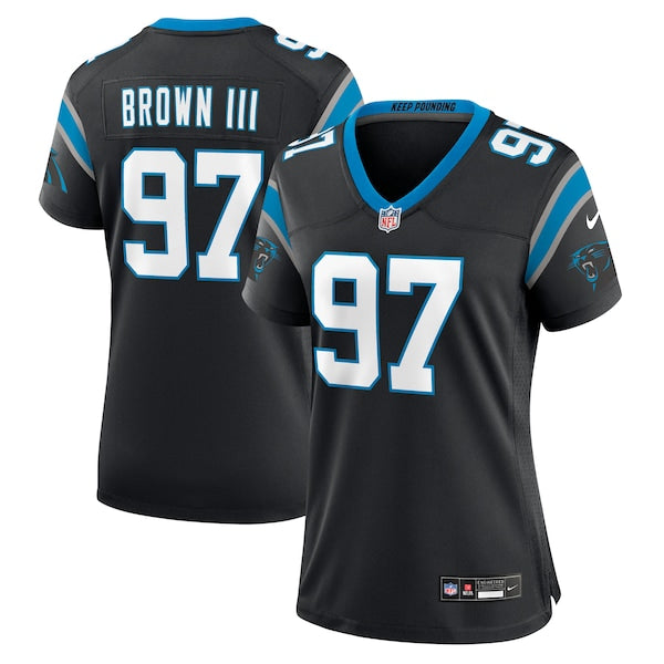 Bobby Brown III Carolina Panthers Nike Women's Team Game Jersey - Black