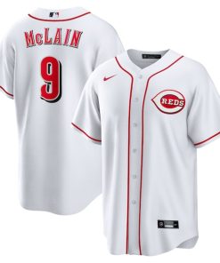 Matt McLain Cincinnati Reds Nike Home Replica Jersey - White